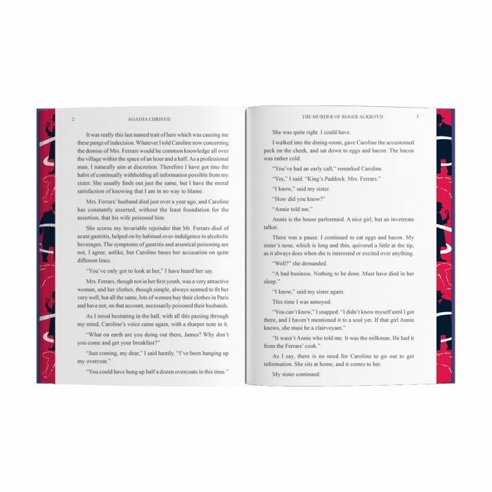 The Murder of Roger Ackroyd (Sprayed Edges)