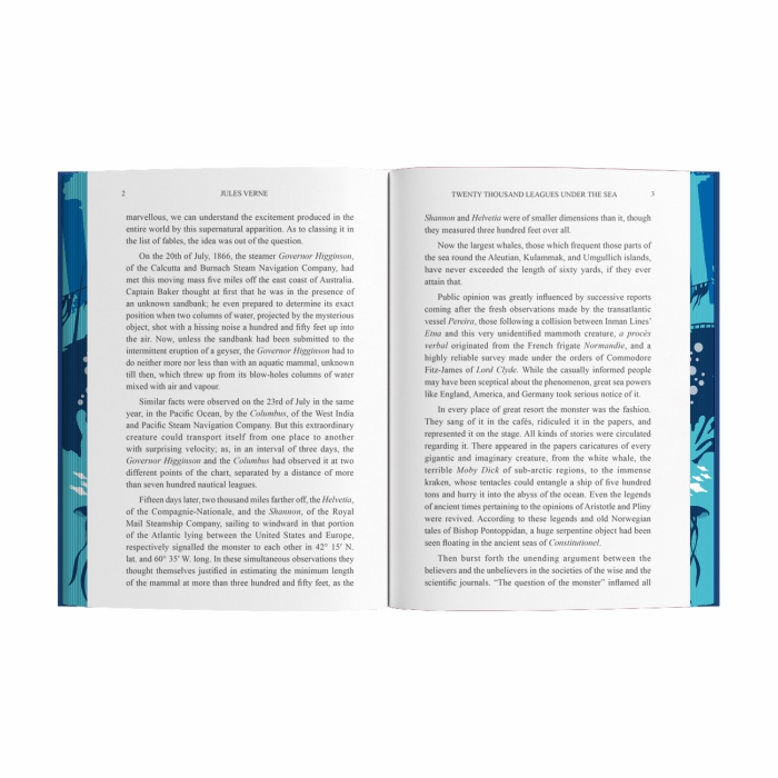 Twenty Thousand Leagues Under the Sea (Sprayed Edges)